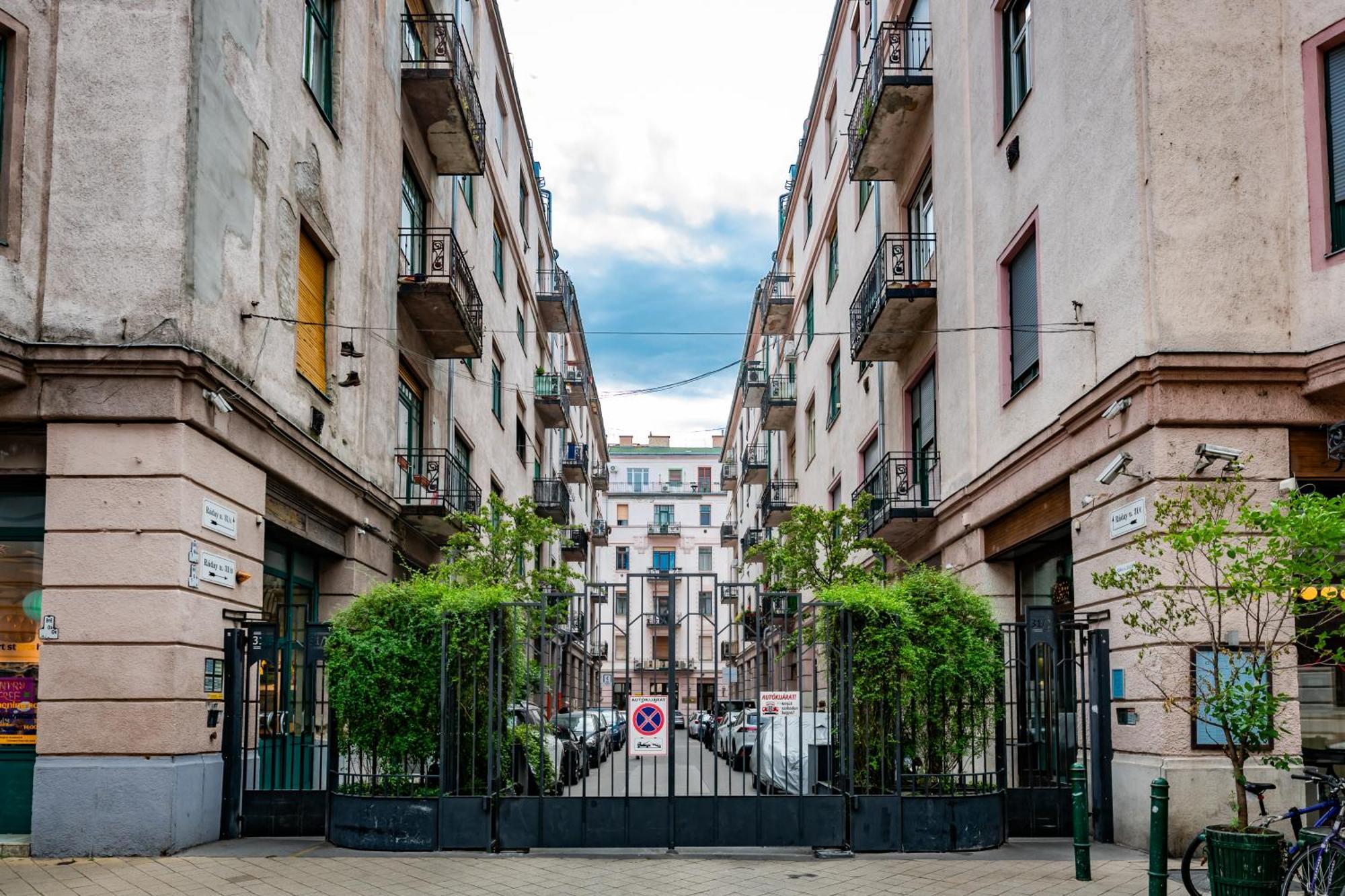 Jungle Aesthetics Downtown Apartman Aircon And Garage Parking Будапеща Екстериор снимка