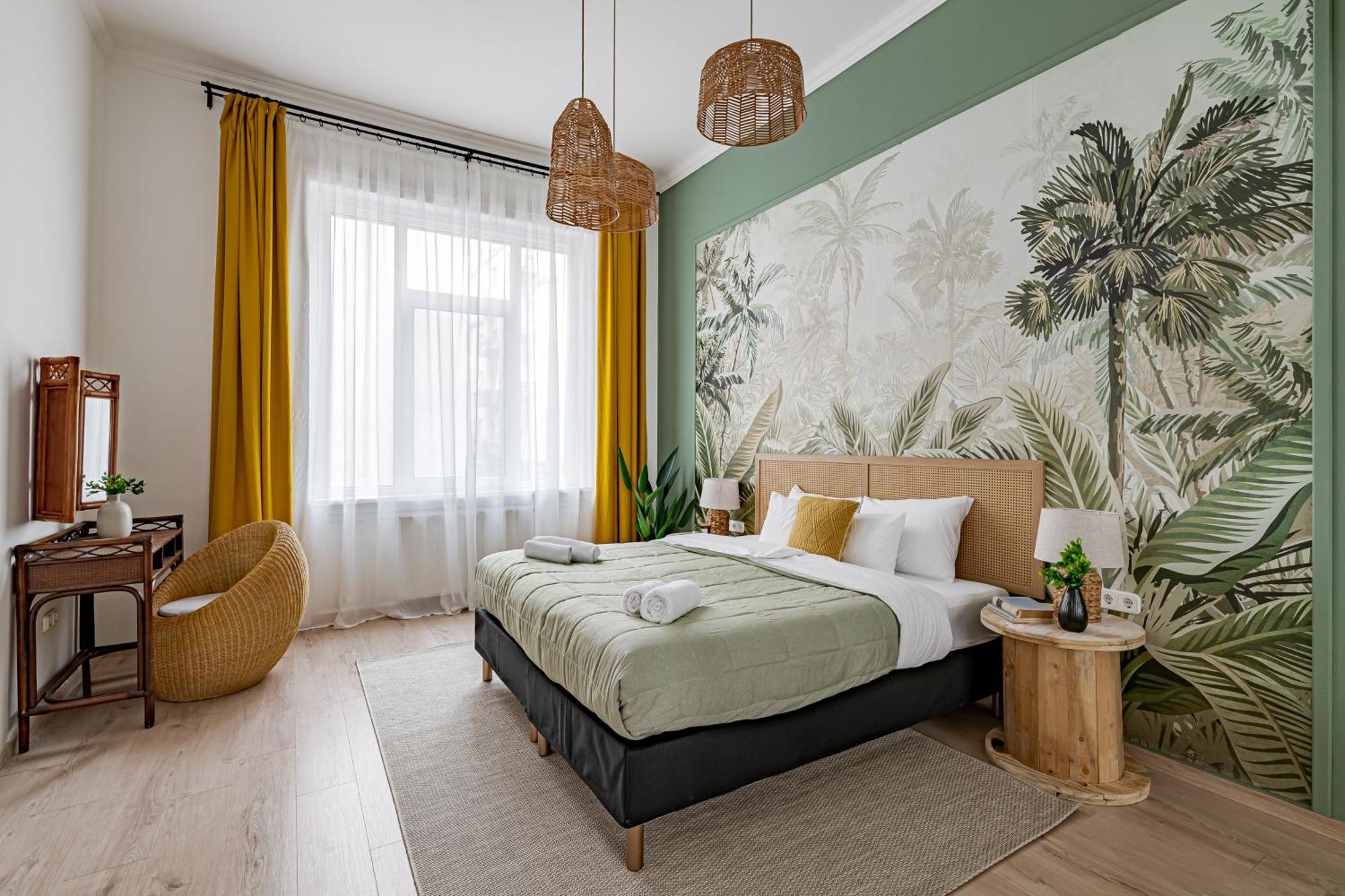 Jungle Aesthetics Downtown Apartman Aircon And Garage Parking Будапеща Екстериор снимка