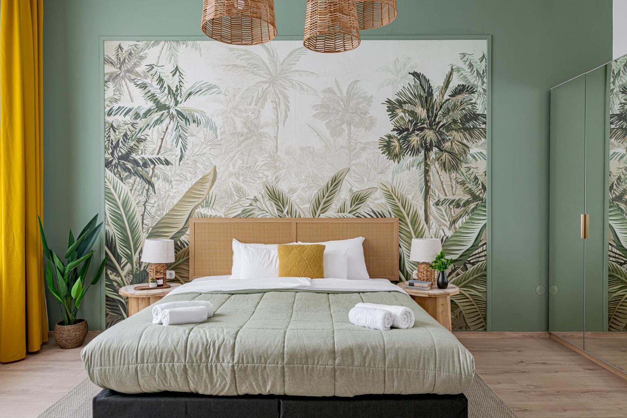 Jungle Aesthetics Downtown Apartman Aircon And Garage Parking Будапеща Екстериор снимка